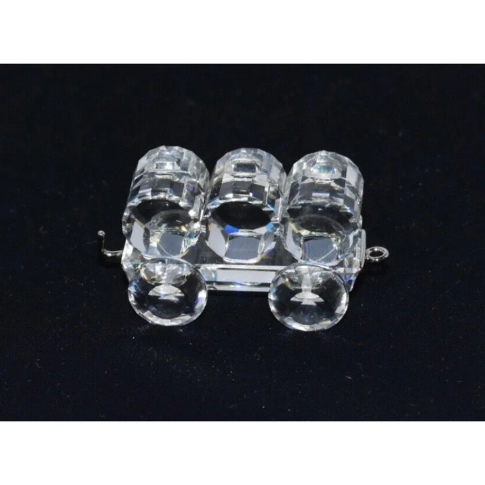 Swarovski Crystal Train Petrol Wagon Figurine 
